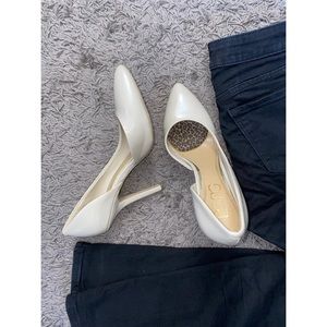 BCBG Paris Nude High Heels